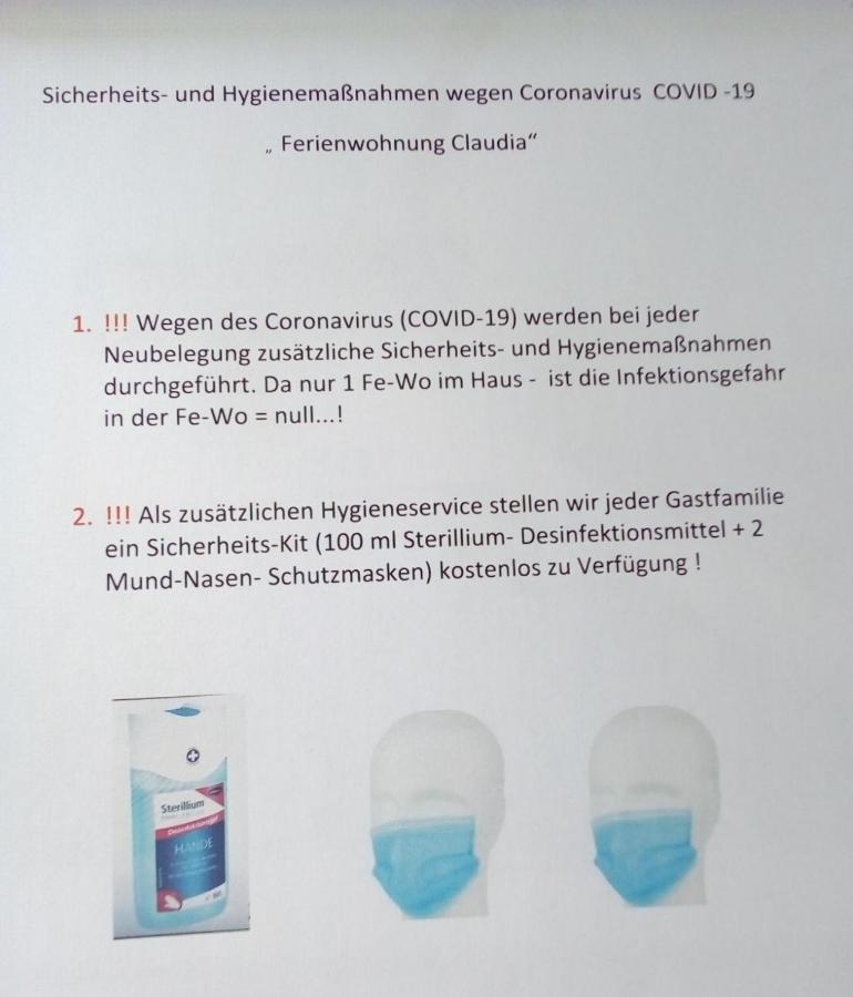 Ferienwohnung Claudia Zinnowitz Ngoại thất bức ảnh